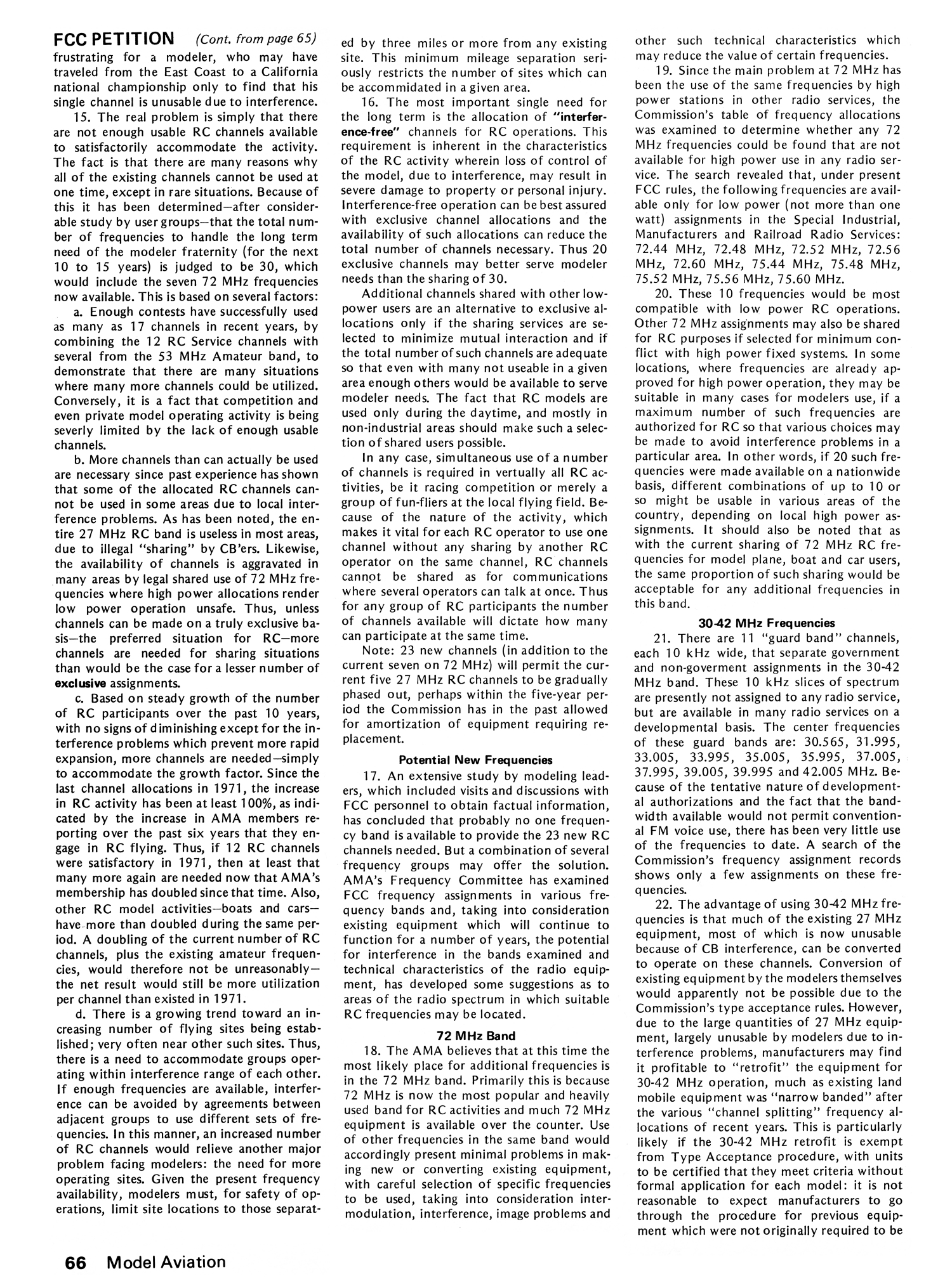 AMA News 72MhZ